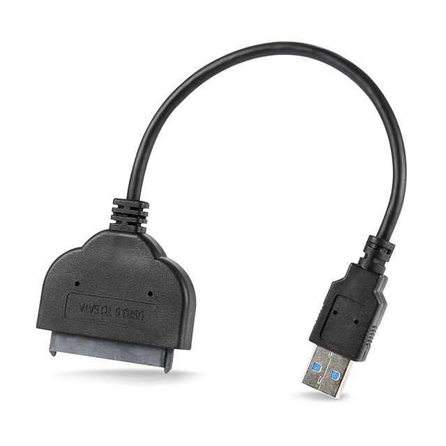  JMT-06 USB3.0 hane till SATA 22pin hona kabel