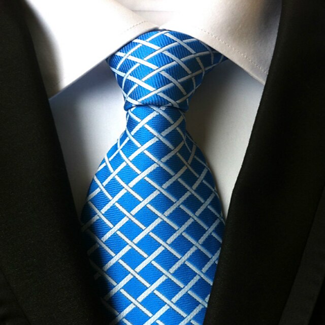  ربطة العنق مخطط مقلّم رجالي ملابس برقبة