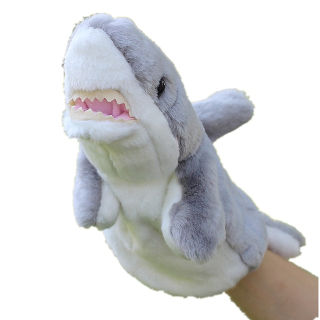  Finger Puppets Puppets Hand Puppets Fish Shark Marine animal Cute Animals Lovely Tactel Plush Imaginative Play, Stocking, Great Birthday Gifts Party Favor Supplies Kid's