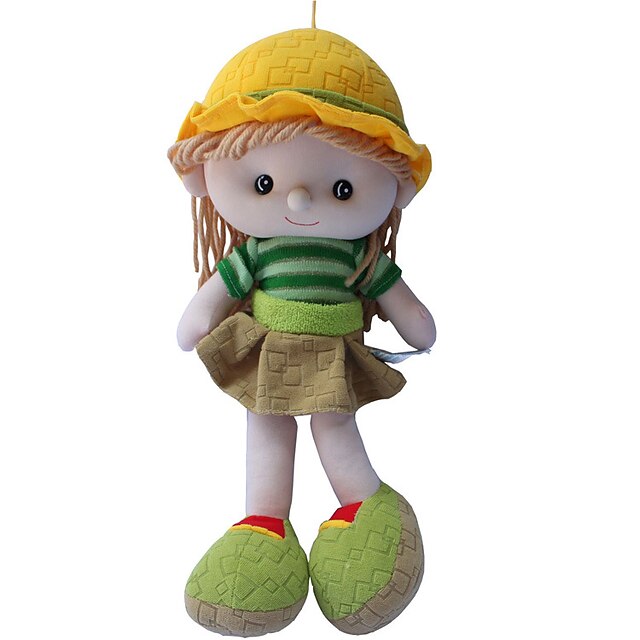  40cm Κορίτσι κορίτσι Βελούδινη κούκλα Χαριτωμένο Ασφαλής για παιδιά Non Toxic Ύφασμα Χνουδωτό Κοριτσίστικα Παιχνίδια Δώρο / Lovely