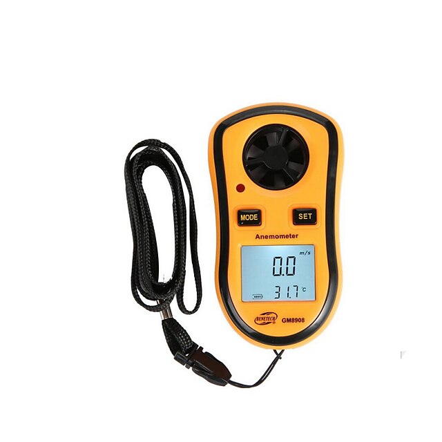  instrument de test de mesure de table température de l'air de l'anémomètre (de gm8908)