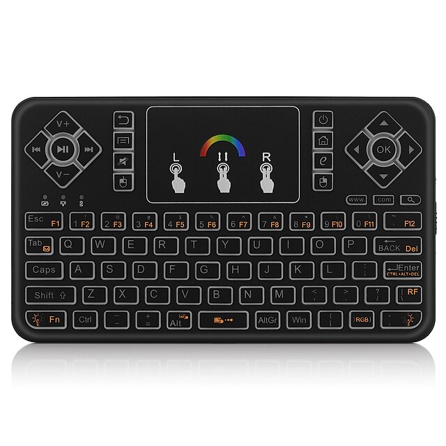  Q9 Air Mouse / Tastatur Mini 2,4 GHz Wireless Kabellos Air Mouse / Tastatur Für Windows XP / Android / Windows