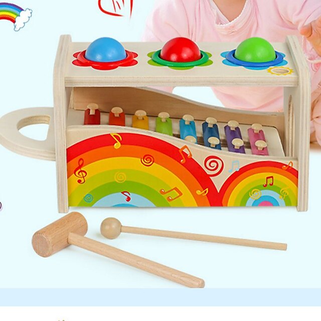 Xilofón Hammering / Pounding Toy Bébijátékok Építési tégla Móka Oktatás Fun & Whimsical Épület játékok Uniszex Fiú Lány Játékok Ajándék / Gyermek