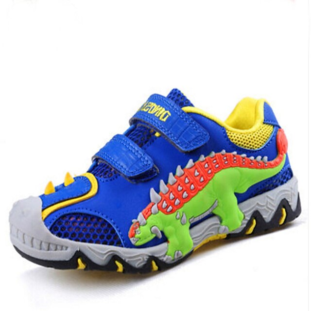  Boys' Shoes Tulle Summer Fall Casual Comfort Sneakers Animal Print For Casual Sports Navy Blue Royal Blue