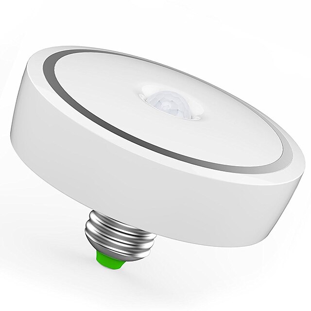 1pc 12 W Smart LED-lampe 1200 lm E26 / E27 24 LED Perler SMD 5730 Sensor Infrarød sensor Varm hvid Kold hvid 85-265 V / 1 stk. / RoHs
