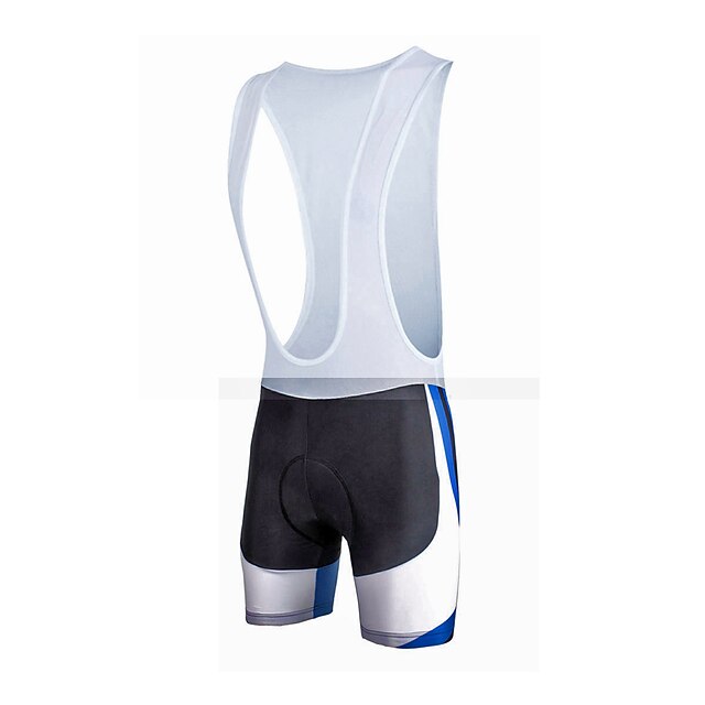  ILPALADINO Herr Bib-shorts Cykel Bib Shorts Byxor Underdelar Vindtät Andningsfunktion 3D Tablett sporter Lycra Vägcykling Kläder Slapp form Cykelkläder / Snabb tork / Anatomisk design / Elastisk