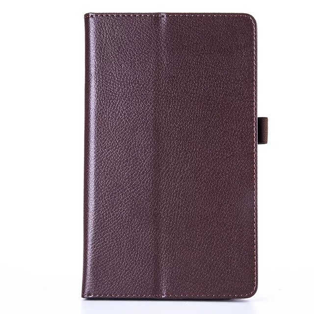  Case For Full Body Cases / Tablet Cases Solid Colored Hard PU Leather for