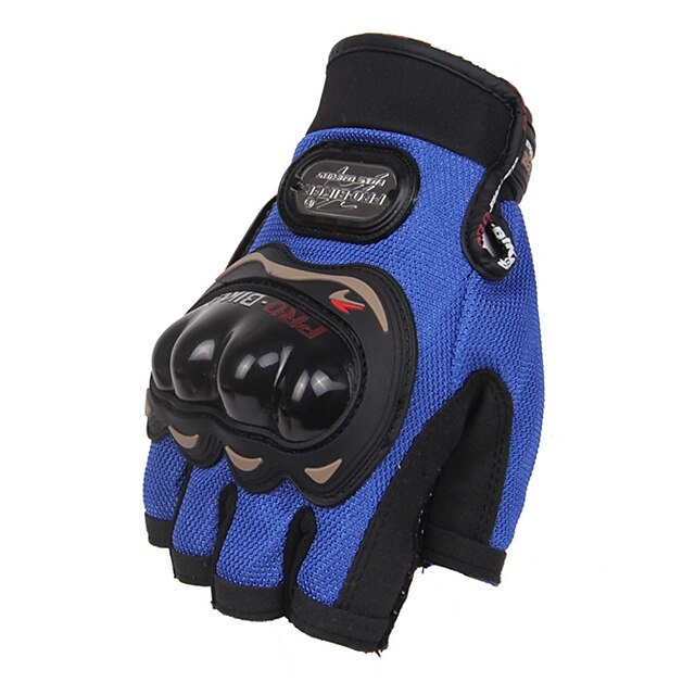  Halber finger Unisex Motorrad-Handschuhe Leder / Kunstleder / Mikrofaser Schützend / Anti-Rutsch