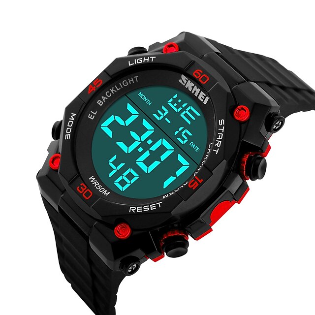  Reloj elegante YYSKMEI1131 para Standby Largo / Resistente al Agua / Múltiples Funciones / Deportes Reloj Cronómetro / Despertador / Cronógrafo / Calendario