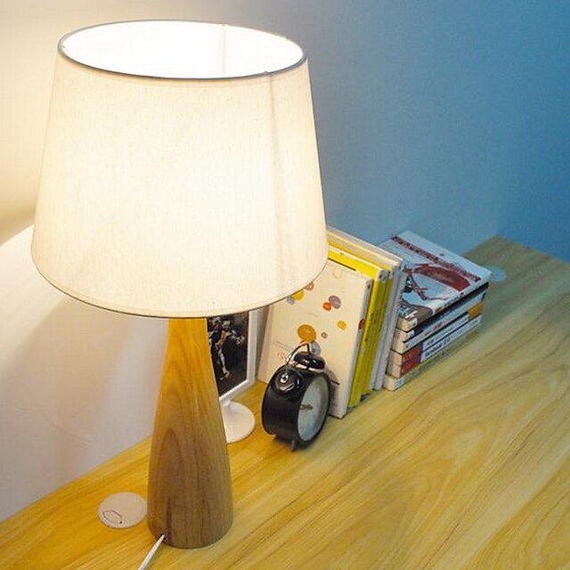  Modern eigentijds Oogbescherming Tafellamp Voor Hout / bamboe 220-240V