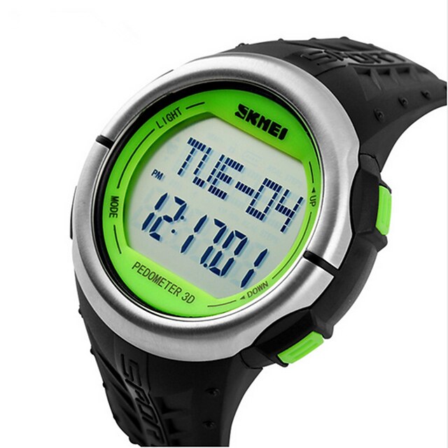  Inteligentní hodinky YYSKMEI1058 pro Monitor pulsu / Spálené kalorie / Dlouhá životnost na nabití / Voděodolné / Cvičební tabulka Stopky / Krokoměr / Budík / Chronograf / Kalendář / Krokoměry