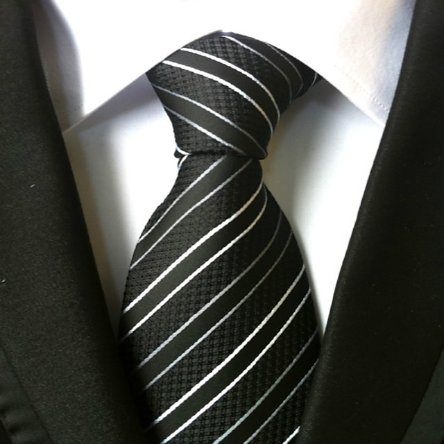  ربطة العنق مخطط رجالي / الجميع ملابس برقبة / خطوط