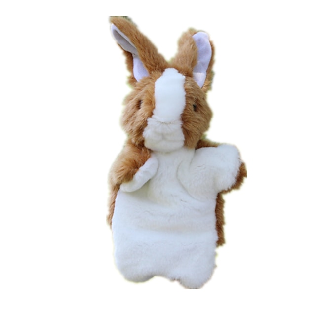  عرائس الأصابع الدمى اليدوية Rabbit قماش قطيفة لعب خيالي ، تخزين ، هدايا أعياد ميلاد رائعة لحزب الإحسان للفتيات للأطفال