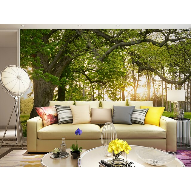 Mural Canvas Wall Covering Adhesive required Botanical Art Deco 3D