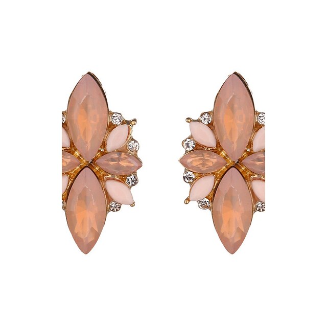  Women's Drop Earrings Ladies Geometric Earrings Jewelry Hot Pink / Blue / Orange For Dailywear Casual Stage