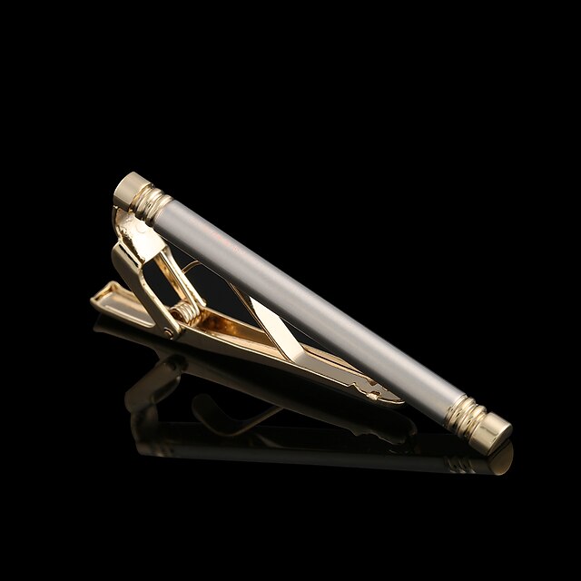  Di forma geometrica Dorato Tie clip Confezioni Regalo & Borse / Di tendenza Per uomo / Unisex Bigiotteria Per