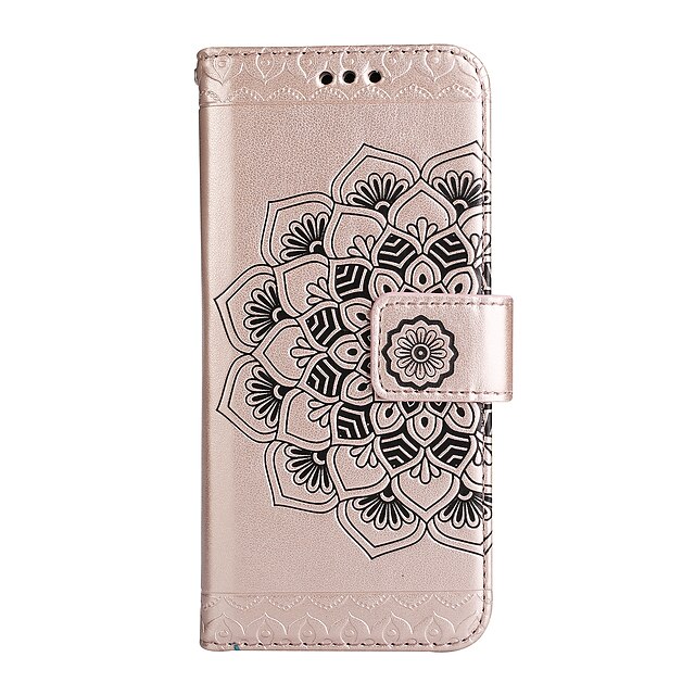  Case For Sony Xperia Z5 / Sony Xperia XP / Sony Sony Xperia Z5 / Sony Xperia XP / Sony Xperia XA1 Ultra Wallet / Card Holder / with Stand Full Body Cases Flower Hard PU Leather