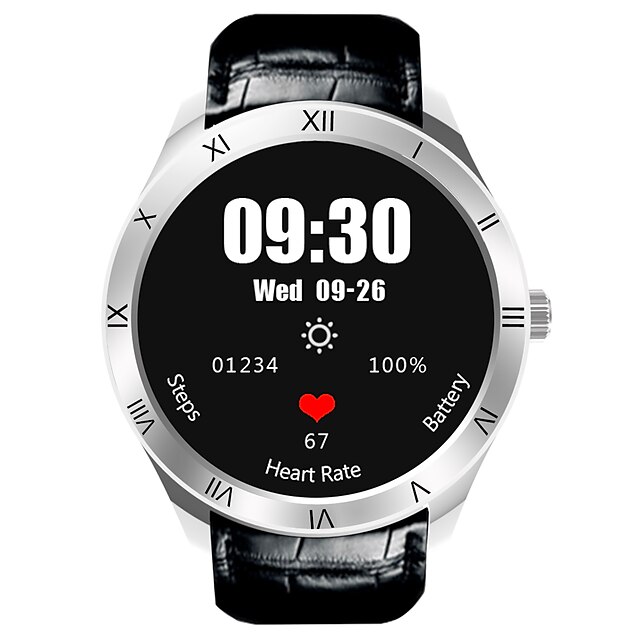  スマート·ウォッチ Q5 for Android 心拍計 / 消費カロリー / GPS / ハンドフリーコール / 映像 タイマー / ストップウォッチ / 歩数計 / 着信通知 / リモコン / アクティビティトラッカー / 睡眠サイクル計測器 / 座りがちなリマインダー / 目覚まし時計 / 512MB