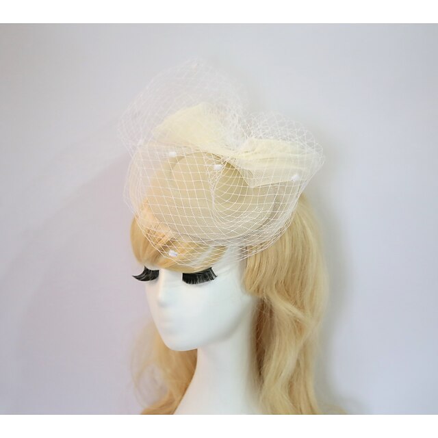  Resin / Cotton Fascinators / Hats with 1 Wedding / Special Occasion / Halloween Headpiece