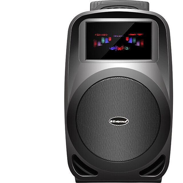 NINTAUS K6-8 Speaker 8-Inch Bluetooth Tie Speaker With Wireless Microphone Support TF Card / USB Recording