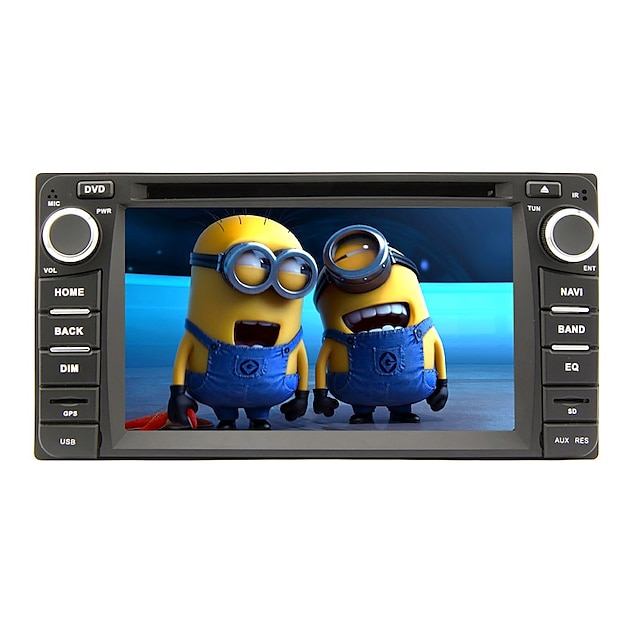  Rungrace 2017 6.2inch dubbele touchscreen auto dvd speler voor toyota rl-302wgn02
