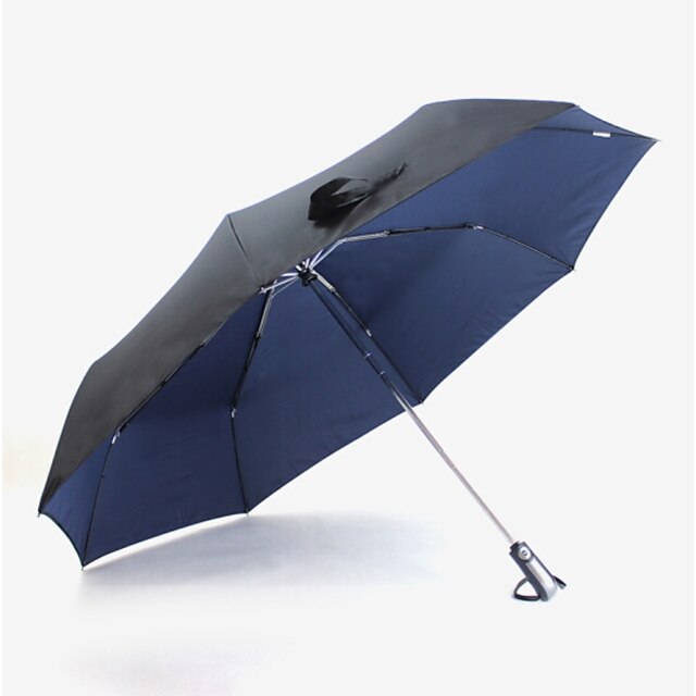  125cm zwarte gel parasol parasol creatieve uv-bescherming paraplu