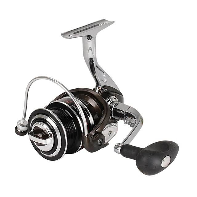  Fishing Reel Spinning Reel 5.2:1,4.9:1 Gear Ratio+13 Ball Bearings Hand Orientation Exchangable Sea Fishing / Bait Casting / Ice Fishing - RS4000,RS5000,RS6000,RS7000 / Aluminum / Jigging Fishing