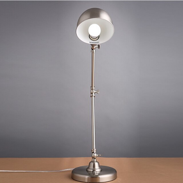  lampe de bureau lampe de lecture lampe de table lumineuse contemporaine pour métal 220-240v