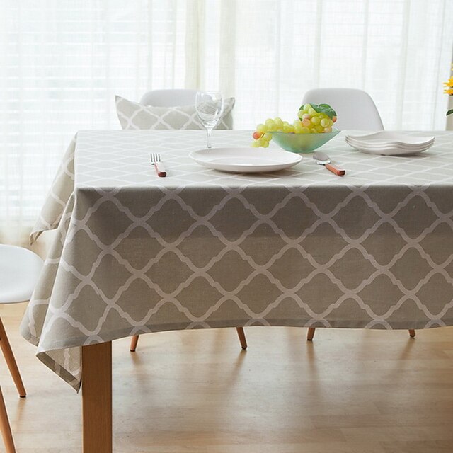  Printing Pattern Table Cloths,Cotton Blend Material Fresh Style