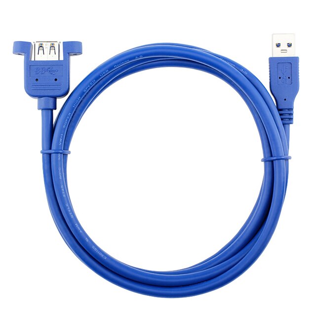  USB 3.0 Verlängerungskabel, USB 3.0 to USB 3.0 Verlängerungskabel Male - Female 0.3m (1Ft)