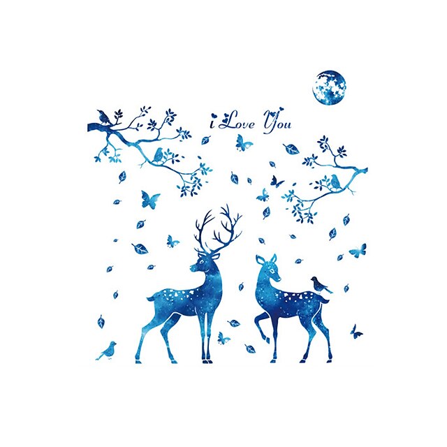  Decorative Wall Stickers - Plane Wall Stickers Landscape / Animals / Fashion Living Room / Bedroom / Bathroom