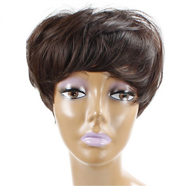  Synthetic Hair Wigs Curly Capless Natural Wigs Short Long Brown