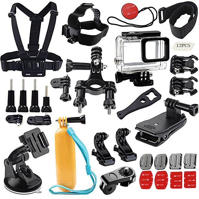  Accessory Kit For Gopro Outdoor All-In-1 Elastic 1 pcs 1039 Action Camera All Gopro Gopro 5 Xiaomi Camera Sports DV SJCAM Camping / Hiking Ski / Snowboard Casual Plastics Velcro PC / SJ4000
