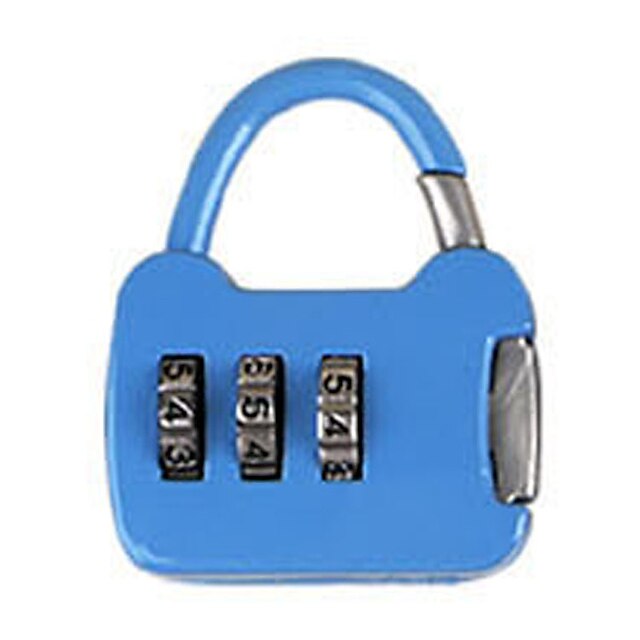  Other Zinc Alloy Password Padlock 3 Digit Password Notebook Small Password Lock Mini Bag Lock Metal Suitcase Box Bag Dail Lock Password Lock