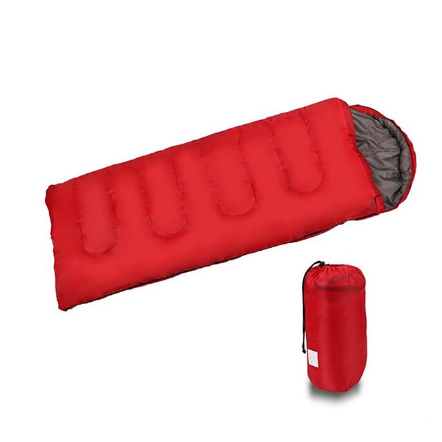  Sac de couchage De plein air Rectangulaire 12 °C Simple Coton creux Chaud Confortable Printemps Automne Hiver pour Camping / Randonnée Extérieur