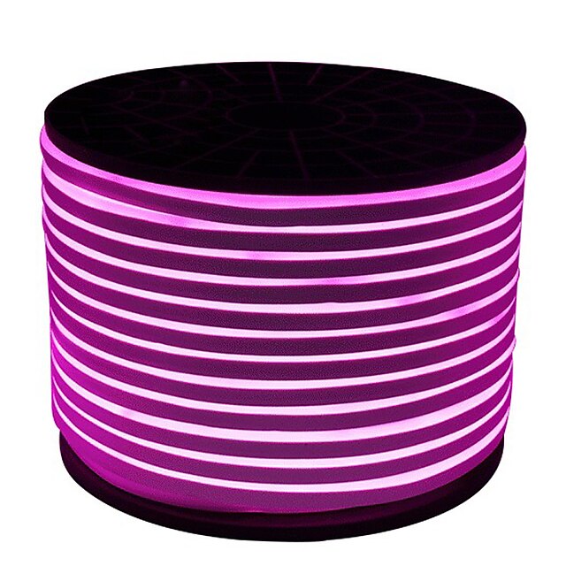  HKV 5m Flexible LED Light Strips 600 LEDs 2835 SMD Purple Waterproof / Cuttable 1pc