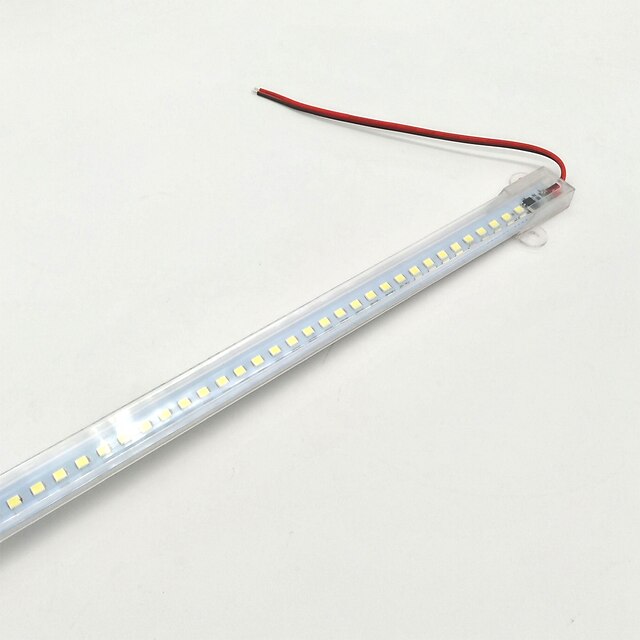  ZDM® 1m Faste LED-lysstriber 144 lysdioder 2835 SMD SMD 8520 15mm 1pc Varm hvid Kold hvid Hvid Vandtæt Nyt Design Dekorativ 220-240 V / IP65