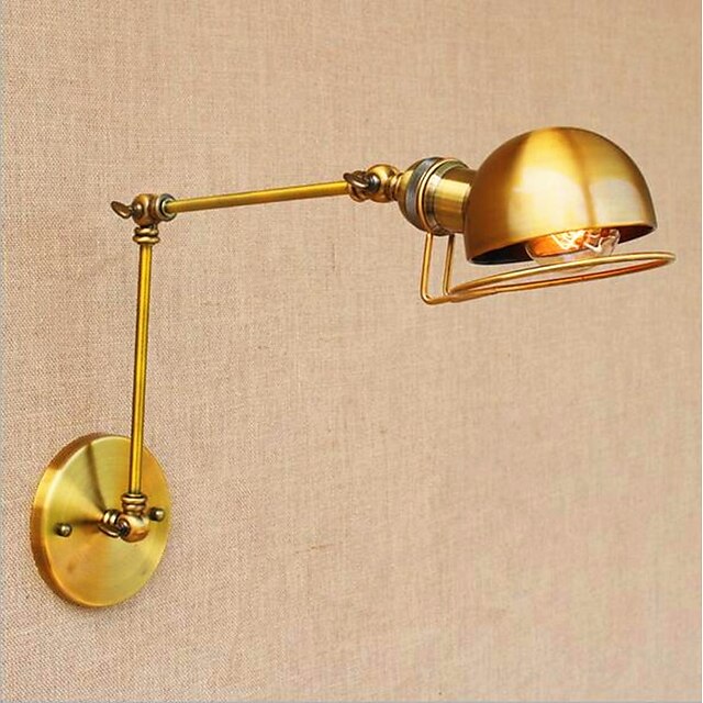  Vintage / Country Swing Arm Lights Metal Wall Light 110-120V / 220-240V 40 W / E26 / E27