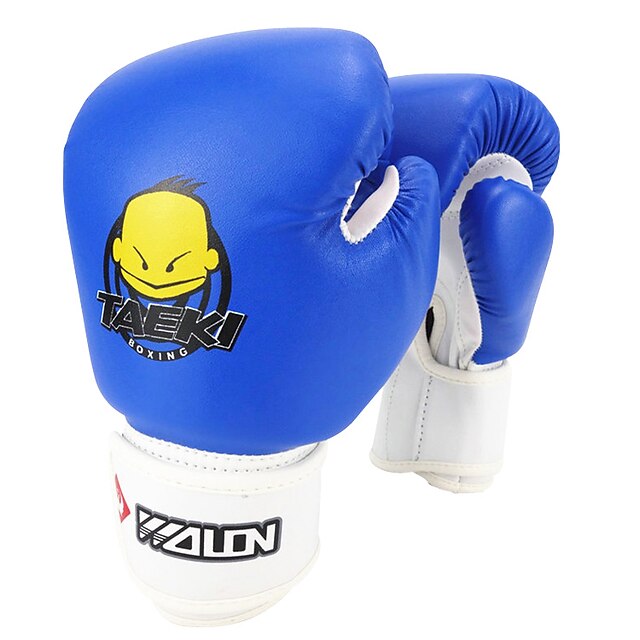  Boxing Bag Gloves Pro Boxing Gloves Boxing Training Gloves For Martial Arts Mixed Martial Arts (MMA) Mittens Protective Synthetic Leather Kid's Red Blue / Winter