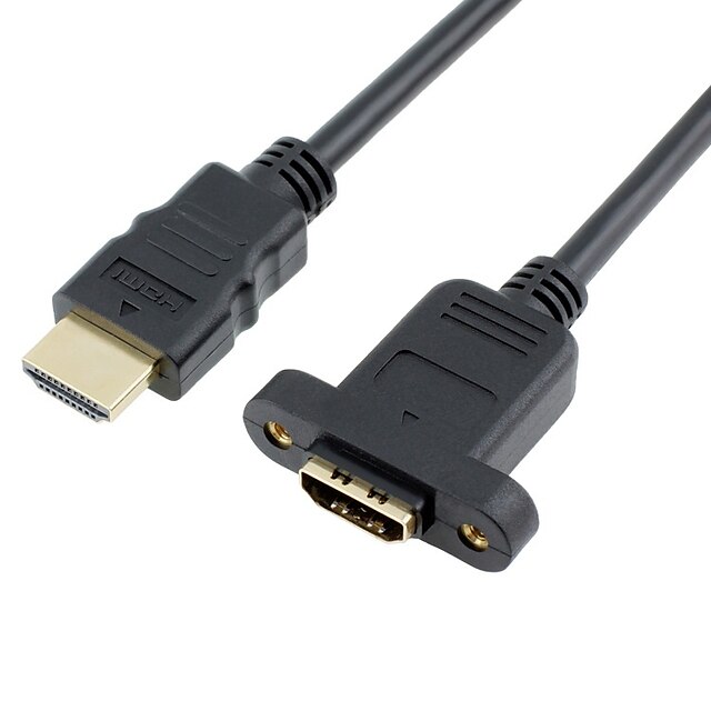  HDMI 1.4 Adapteri, HDMI 1.4 että HDMI 1.4 Adapteri Uros - Naaras 0.6m (2 jalkaa)