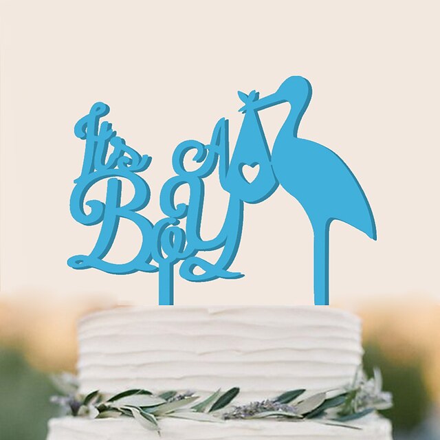  Cake Topper Birthday Wedding High Quality Plastic Wedding Birthday with 1 PVC Bag