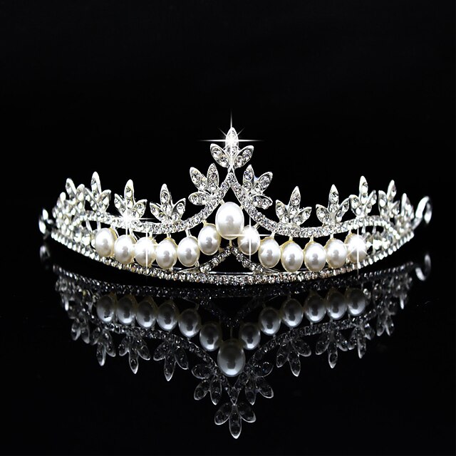  Imitation Pearl / Rhinestone / Alloy Tiaras with 1 Wedding / Special Occasion / Party / Evening Headpiece