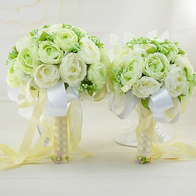 Bouquets de Noiva Buquês Casamento Organza Cetim 12.2