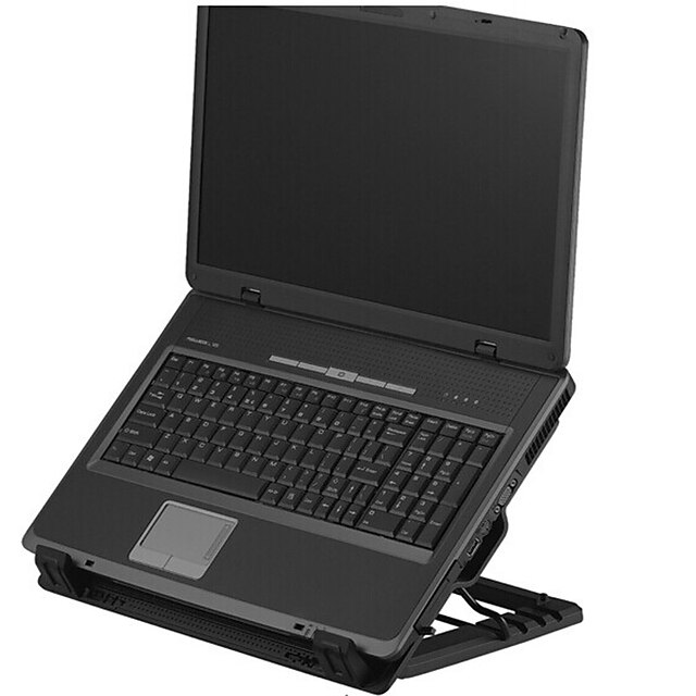  laptop kjølepute for 12 - 17 tommers laptop stille fans USB drevet