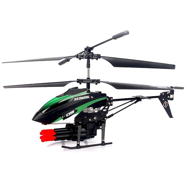  Helicóptero com CR WLtoys V398 Infravermelho -