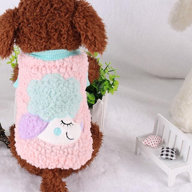  Dog Coat Dog Clothes Cartoon Down / Cotton Costume For Pets Casual / Daily