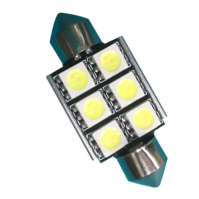  2pcs Festoon Car Light Bulbs 3W SMD 5050 300lm LED Accessories