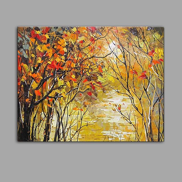  Oil Painting Hand Painted - Landscape Abstract Canvas