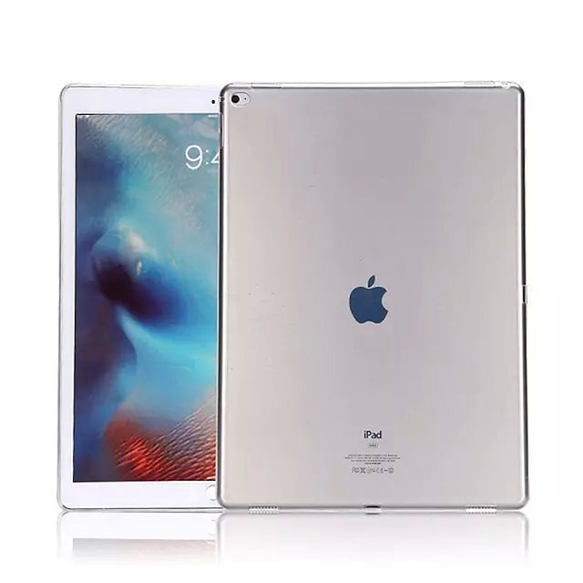  Case For Apple iPad Air / iPad 4/3/2 / iPad Mini 3/2/1 Transparent Back Cover Solid Colored Soft TPU / iPad Pro 10.5 / iPad (2017)