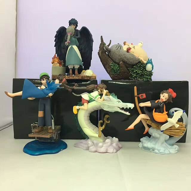  Anime Action Figures geinspireerd door Mijn buur Totoro Cosplay PVC 10.5 cm CM Modelspeelgoed Speelgoedpop Heren Dames